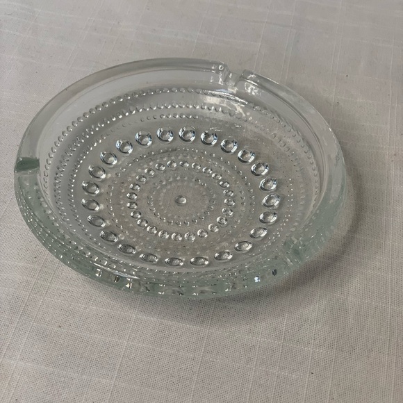 LITTALA OIVA TOIKJA KASTEHELMI | Vintage Ashtray. Clear Glass. - Picture 1 of 3